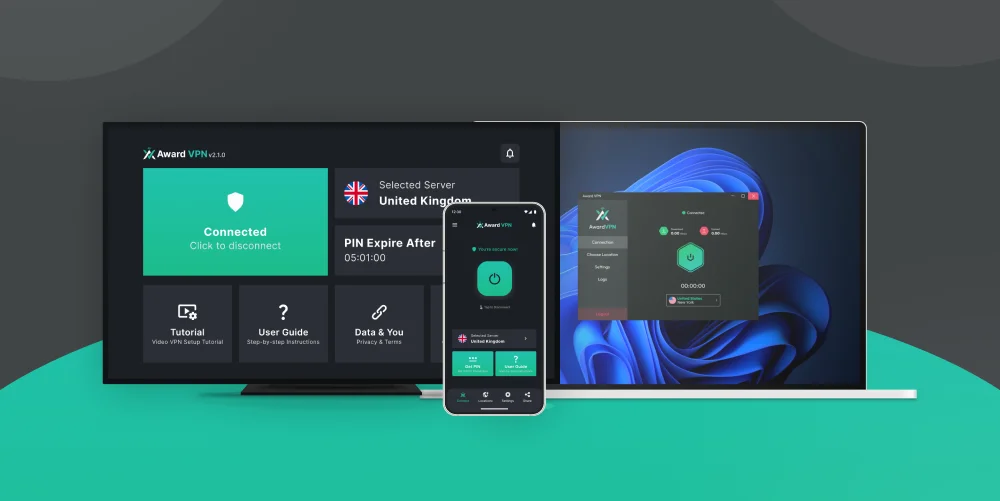 Award VPN interface cover
